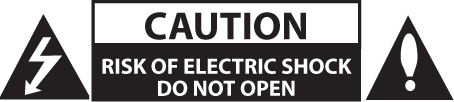 electric shock warning label