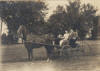 women in buggy